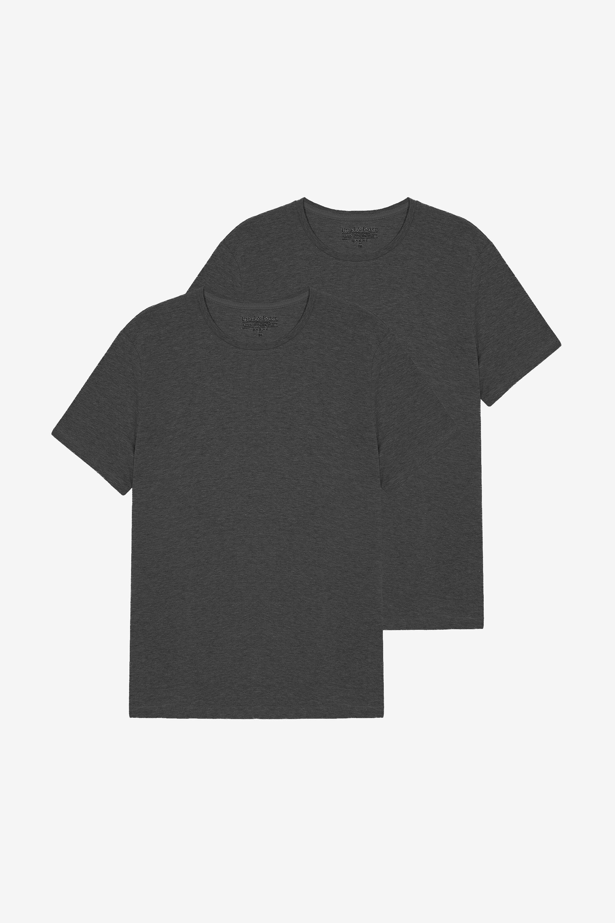 2-Pack Crew-Neck cotton stretch