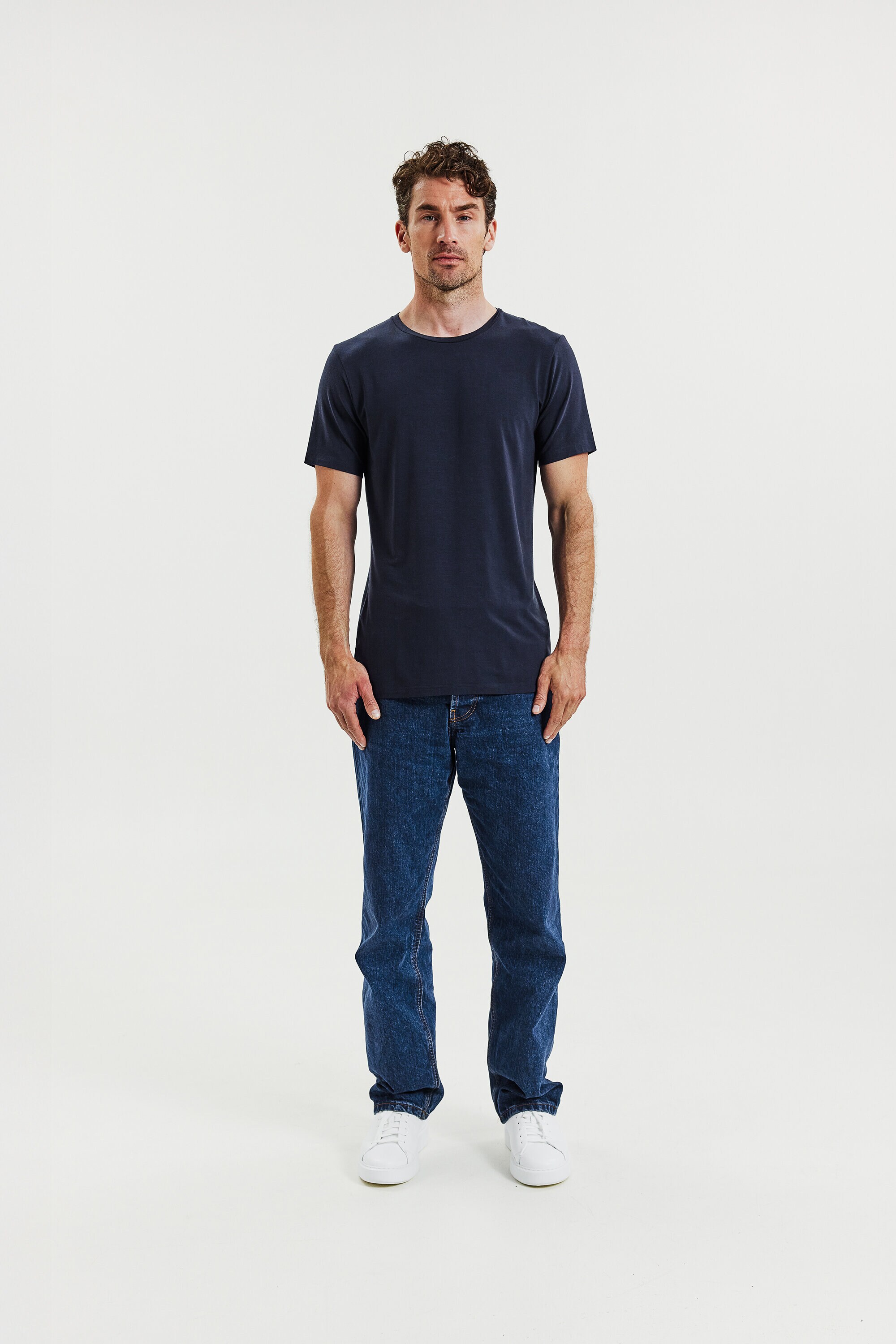Crew-Neck Lyocell