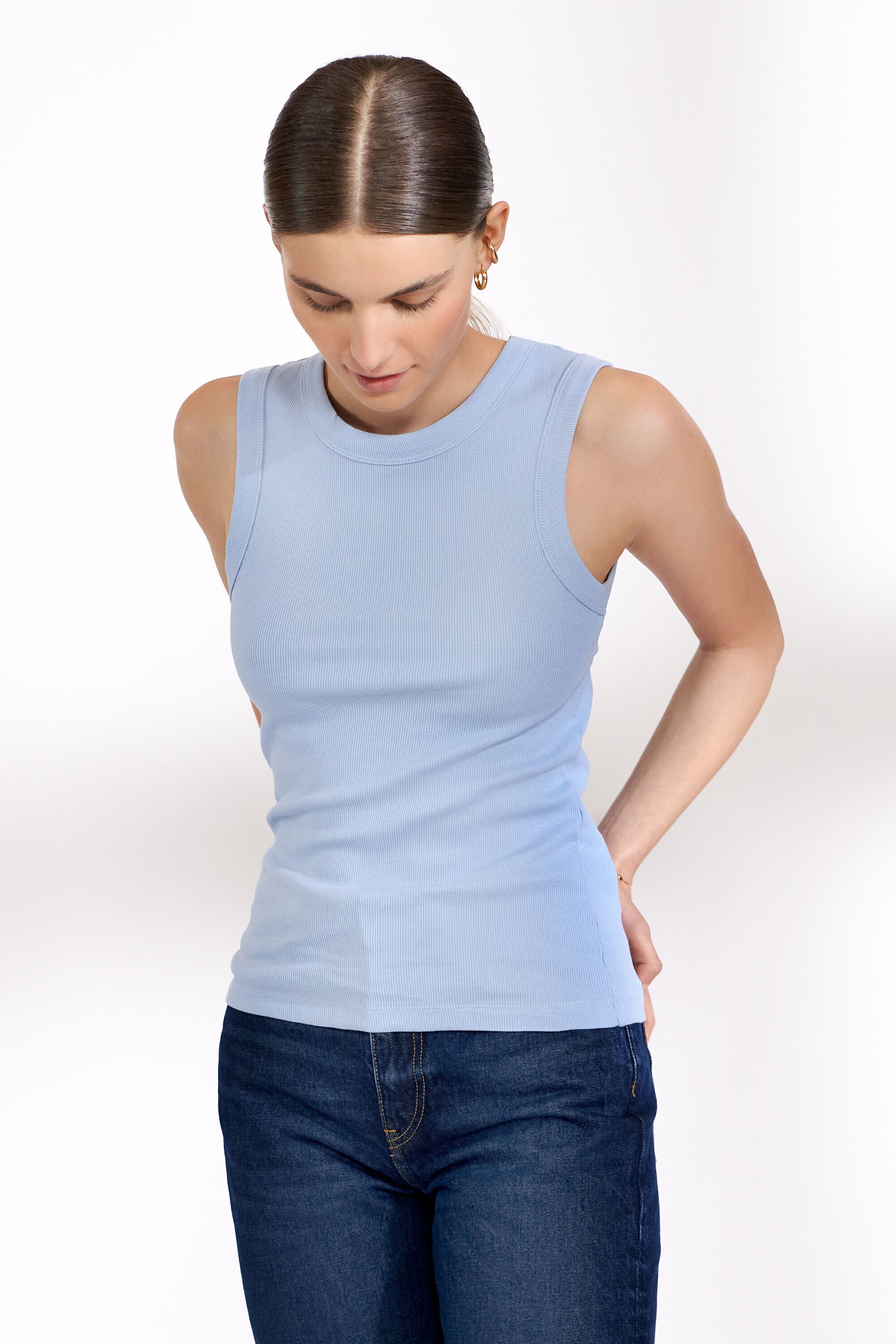 Tank crew-neck