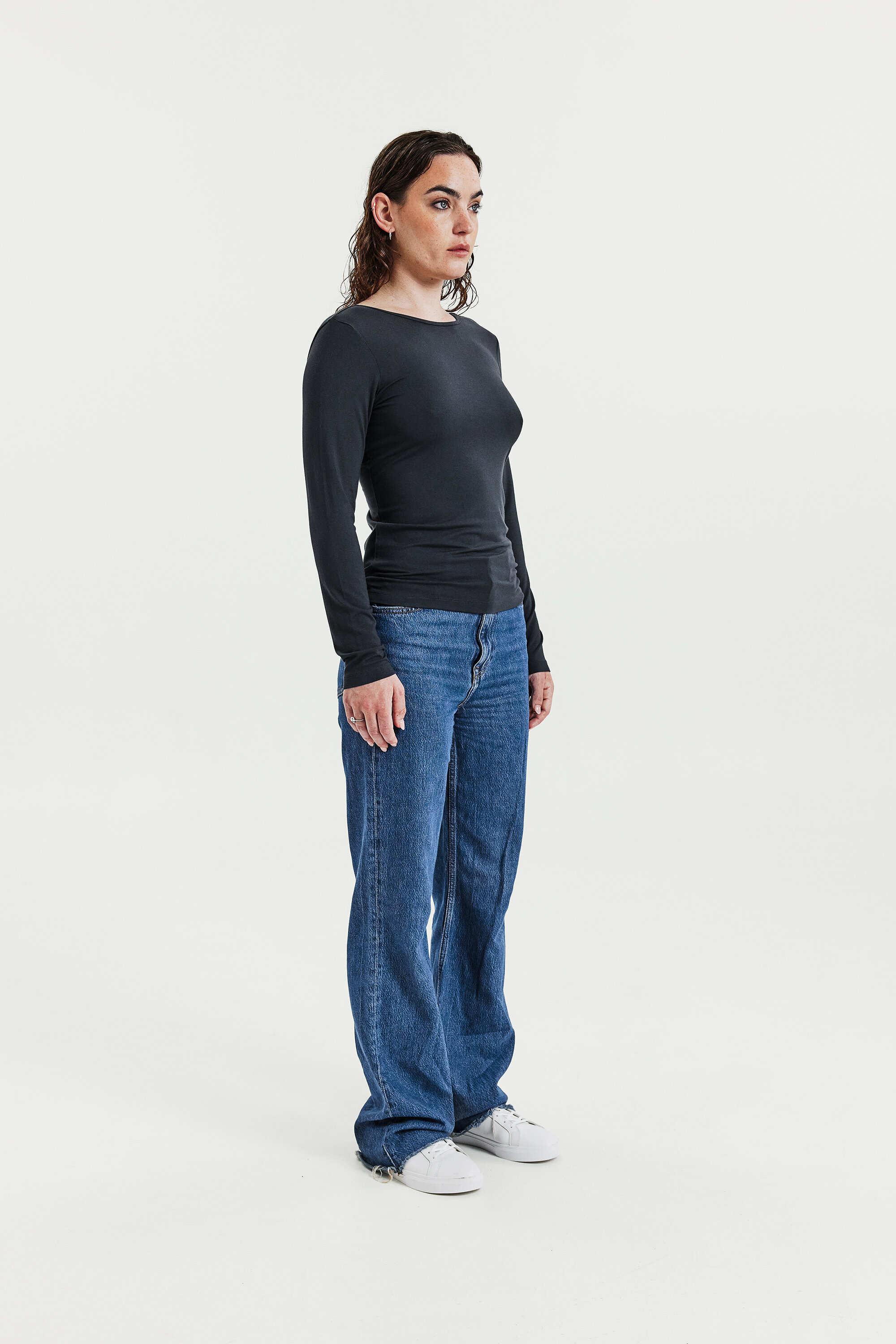 Long Sleeve scoop back